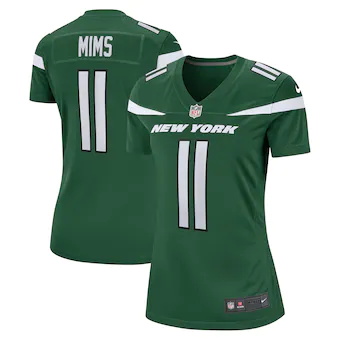 womens nike denzel mims gotham green new york jets game jer